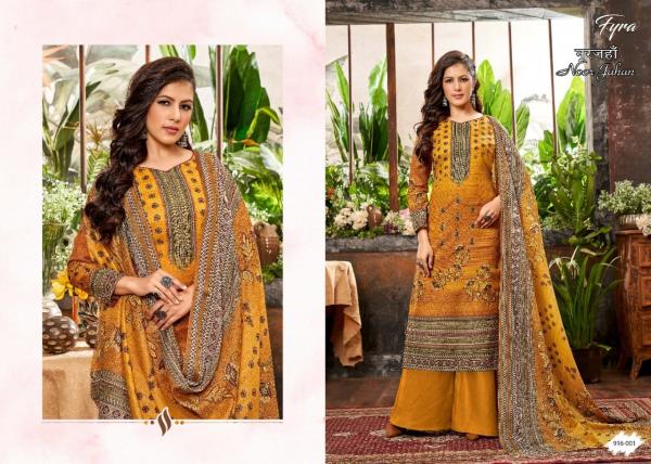 Fyra Noor Jahan 4 Designer Cotton Printed Dress Materials